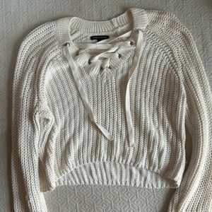 Cropped sweater